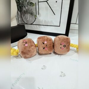 3 For $10 NEW The Skewers Dog Plush Toy